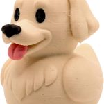 Golden Retriever Duck Figurine – Cute Dog Duck Collectible for Display, Gift, or Shelf Decor – Animal Mashup Novelty Sculpture for Dog Lovers — 3D Printed Collectible by 3DCentral