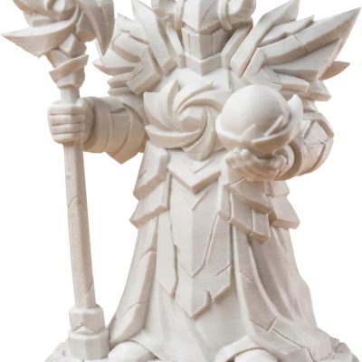 Hellborn Air Wizard Figurine – 36mm Fantasy Collectible Miniature for Painting, Display & RPG Campaigns – Infernal Elemental Mage Figure — 3D Printed Collectible by 3DCentral