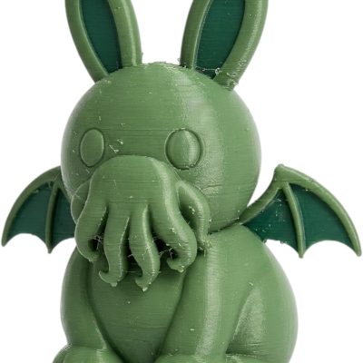 Kthulhu Bunny Collectible Figurine - Unique Desk Decor for Adults — 3D Printed Collectible by 3DCentral