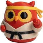 Kung Fu Owl Collectible Figurine - Unique Desk Decor for Adults