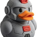 Mecha Pilot Duck Figurine – Futuristic Robot Duck Collectible for Desk Decor, Display & Gifting