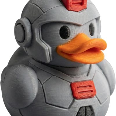 Mecha Pilot Duck Figurine – Futuristic Robot Duck Collectible for Desk Decor, Display & Gifting — 3D Printed Collectible by 3DCentral