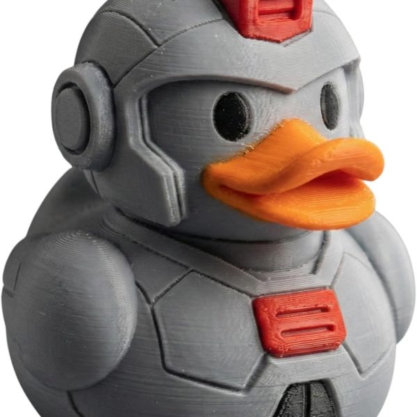 Mecha Pilot Duck Figurine