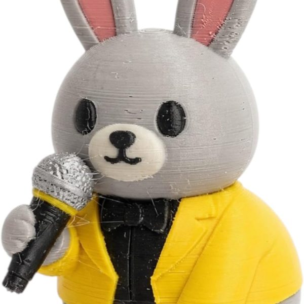 Microphone Bunny Collectible
