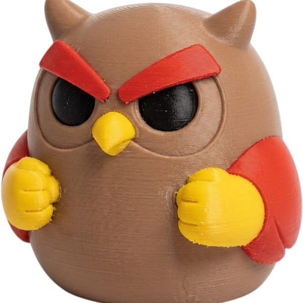 Hibou légèrement exaspéré