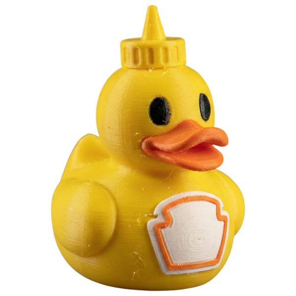 Mustard Duck Figurine
