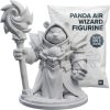 Panda Air Wizard – 36mm Fantasy Miniature — 3D Printed Articulated Miniatures by 3DCentral
