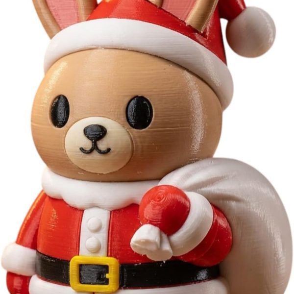 Santa Claus Bunny Holiday Mashup
