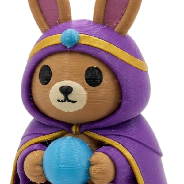 Seer Bunny Collectible Figurine – Unique Desk Decor for Adults
