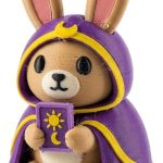 Tarot Reader Bunny Collectible Figurine - Unique Desk Decor for Adults
