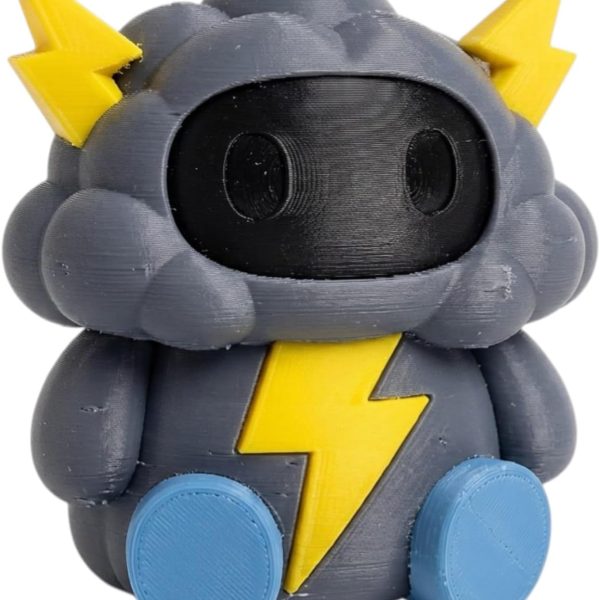 Thundercloud Robot Figurine