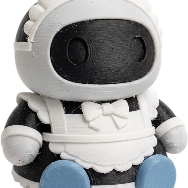Victorian Maid Robot Figurine