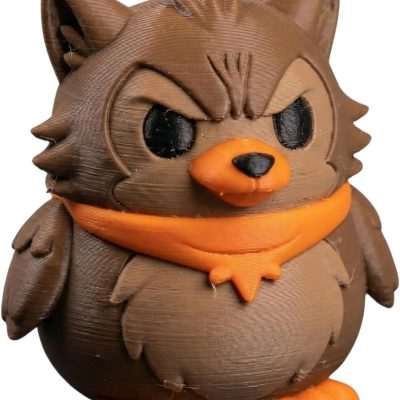 Werewolf Penguin Collectible Figurine – Unique Fantasy Creature for Display & Desk Decor | Gothic Animal Miniature for Collectors & Fans — 3D Printed Collectible by 3DCentral