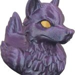 Wolf Duck Figurine – Off-Road Duck for Duck Duck 4x4, Cruise Ship Ducks & Dashboard Decor – Collectible Animal Mashup Gift, Vehicle Kindness Duck — 3D Printed Collectible by 3DCentral