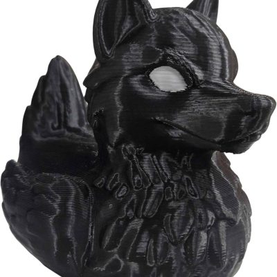 Wolf Duck Figurine – Off-Road Duck for Duck Duck 4x4, Cruise Ship Ducks & Dashboard Decor – Collectible Animal Mashup Gift, Vehicle Kindness Duck — 3D Printed Collectible by 3DCentral