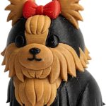 Yorkshire Terrier Bunny Collectible Figurine - Unique Desk Decor for Adults
