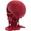 Floating Liquid Skull Figurine – Gothic Horror Halloween Decoration, Creepy Dripping Skull Statue for Haunted Décor – 3D Printed in Canada — 3D Printed Collectible by 3DCentral