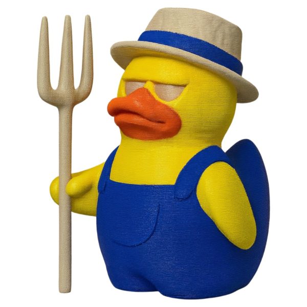 Farmer Duck with Pitchfork – Farm Gift