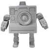 Zoomie Camera Robot Figurine – Retro Camera Inspired Collectible for Desk or Display – Photographer Gift & Geeky Decor – 3D Printed in Canada — 3D Printed Collectible by 3DCentral