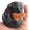 Rottweiler Duck Figurine – Dog-Themed Collectible for Duck Duck 4x4, Cruise Ship Hiding, Off-Road Rubber Duck Gift, Desk Decor for Dog Lovers – 3D Printed in Canada — 3D Printed Collectible by 3DCentral