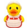 Mrs. Claus Duck Figurine – Funny Holiday Desk or Bathroom Décor for Christmas Collectors & Gag Gifts – 3D Printed in Canada — 3D Printed Collectible by 3DCentral