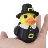 Thanksgiving Pilgrim Duck Figurine– Collectible Duck for Holiday Decor, Shelf Display & Gag Gifting – 3D Printed in Canada — 3D Printed Collectible by 3DCentral