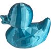 Crystal Duck Figurine – Iridescent Blue Display Duck Collectible Decor for Desk or Shelf – 3D Printed in Canada — 3D Printed Collectible by 3DCentral