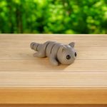 5-Pack Mini Baby Zou Cat Figurines