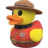 Canadian Mountie Duck Figurine – RCMP-Inspired Rubber Duck Decor Collectible for Desk or Display – Fun Canada Souvenir for Adults & Teens – 3D Printed in Canada — 3D Printed Collectible by 3DCentral