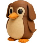 Dachshund Penguin Figurine