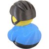 Cyclist Duck Figurine – Funny Bike-Themed Rubber Duck Sculpture for Desk, Shelf or Car Décor – Collectible Novelty Gift for Cyclists & Bikers – 3D Printed in Canada — 3D Printed Collectible by 3DCentral