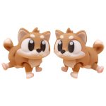 5-Pack Mini Baby Shiba Inu Figurines