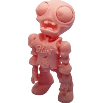 Articulated Zombie Figurine – 3D Printed DIY Paintable Undead Model for Horror Displays, Desk Décor & Collector Crafts – 3D Printed in Canada — 3D Printed Collectible by 3DCentral
