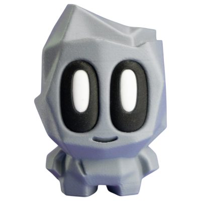 Standing Blob Rock – Collectible Figurine | Geology-Inspired Desk Toy, Cute Rock-Themed Shelf Collectible, Novelty Gift – 3D Printed in Canada — 3D Printed Collectible by 3DCentral