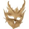 Wood-Carved Dark Ritual Mask – Fantasy Forest Spirit Cosplay Mask for LARP, Décor or Costume Displays – 3D Printed in Canada — 3D Printed Collectible by 3DCentral