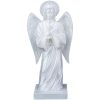 Holy Angel Statue – Minimalist Geometric Angel Sculpture with Halo and Wings for Home, Memorial or Prayer Décor – 3D Printed in Canada — 3D Printed Collectible by 3DCentral