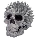 Spiky Diamond Skull Statue