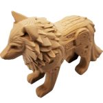 Mechanical Steampunk Wolf Figurine