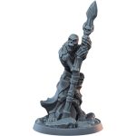 Skeleton Spear Guard Miniature for Tabletop RPG