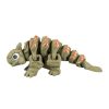 Ankylosaurus Dinosaur Figurine – Articulated Desk Collectible & Prehistoric Decor for Dino Lovers – Jurassic Joy Collection – 3D Printed in Canada — 3D Printed Collectible by 3DCentral
