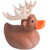 Majestic Moose Duck Figurine – Funny Rubber Duck Collectible with Antlers – Animal Figurine Novelty Gift – Funny Duck Cruise Hide Desk Decor – 3D Printed in Canada — 3D Printed Collectible by 3DCentral