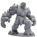 Moving Mountain Golem Miniature