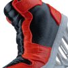 Stick Kicks Dripping Sneaker Statue – 3D Printed Red & Black High Top Art Piece with Melting Base – Collectible Shoe Decor for Teens and Adults – 3D Printed in Canada — 3D Printed Collectible by 3DCentral