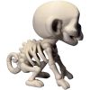 Chibi Skeleton Monkey Figurine – Cute Creepy Undead Primate Collectible for Horror or Gothic Shelf Display – 3D Printed in Canada — 3D Printed Collectible by 3DCentral