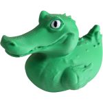 Alligator Duck Figurine – Funny Dashboard & Desk Décor – Quirky Collectible – 3D Printed in Canada — 3D Printed Collectible by 3DCentral