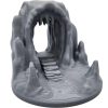 Cave Entrance Miniature with Steps – Fantasy Terrain Tunnel for Tabletop RPGs, Dioramas & Modular Terrain Builds – 3D Printed in Canada — 3D Printed Collectible by 3DCentral