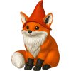 Fox Gnome Figurine – Woodland Nature Decor — 3D Printed Gnomes by 3DCentral