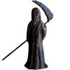 Grim Reaper Figurine with Scythe – Gothic Skeleton Statue for Desk, Shelf or Halloween Display – Matte Black Death Collectible for Horror Decor – 3D Printed in Canada — 3D Printed Collectible by 3DCentral