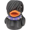 Emo Goth Duck Figurine with Piercings and Punk Collar – Alt Aesthetic Décor for Desk or Shelf – Collectible-Friendly Collectible Gift – 3D Printed in Canada — 3D Printed Collectible by 3DCentral