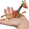 Skeleton Giraffe Figurine – Articulated Desk Collectible for Teens & Adults – Prehistoric Collectible & Decorative Display – 3D Printed in Canada — 3D Printed Collectible by 3DCentral